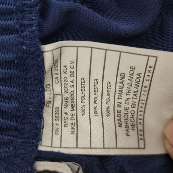 Vintage Nike Tearaway Black Basketball Snap Rip Off Swoosh Basketball Pant Sz M - Picture 9 of 11